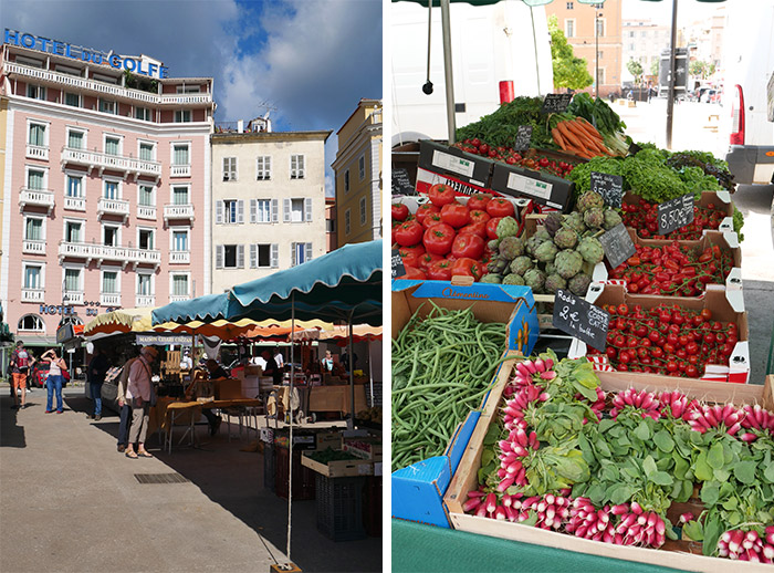 marché ajaccio corse