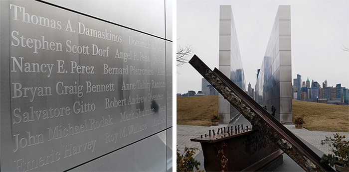 Empty sky memorial Jersey City