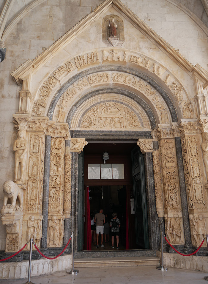 croatie trogir cathedrale