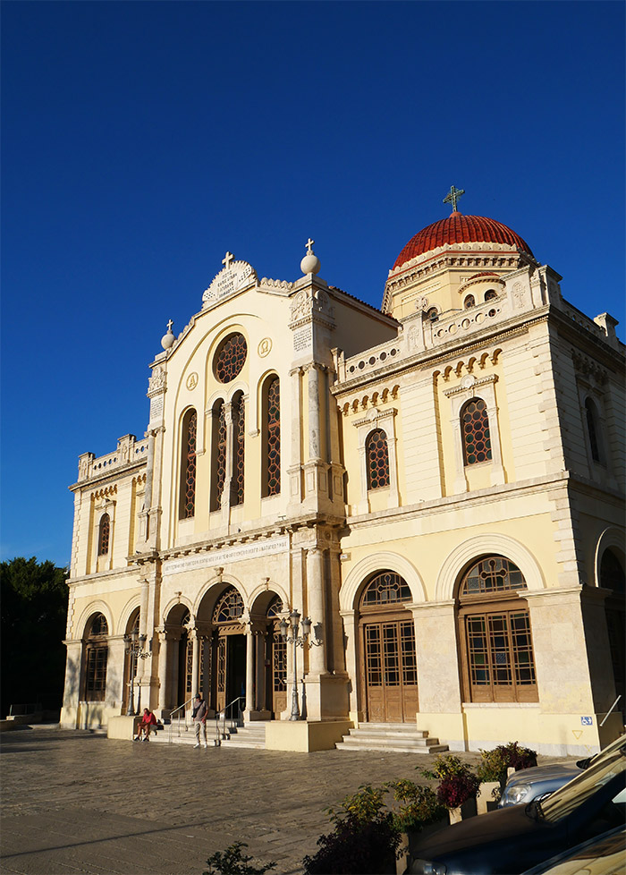 cathédrale héraklion crete agios minas