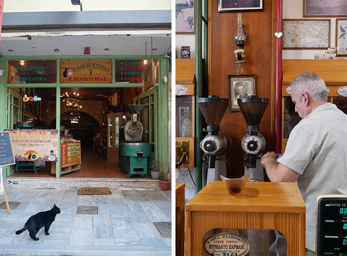 café heraklion crete