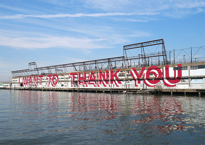 promenade le long de l'hudson