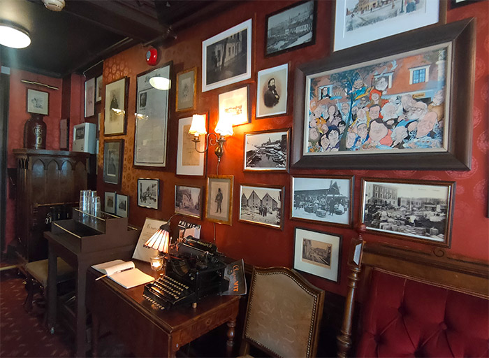 engebret cafe restaurant oslo norvege