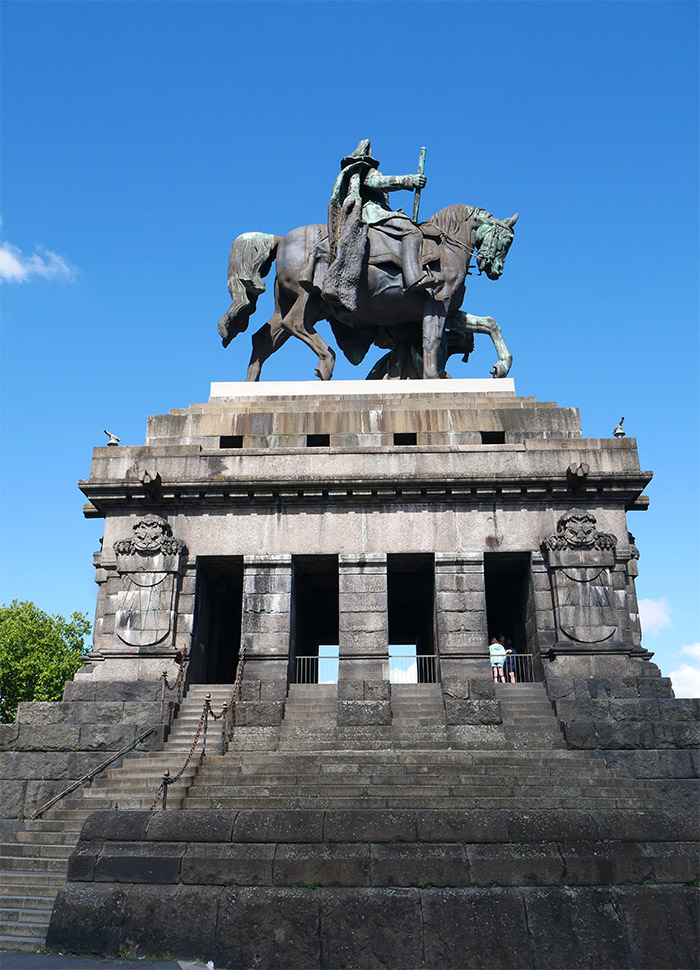 monument guillaume 1er koblenz allemagne