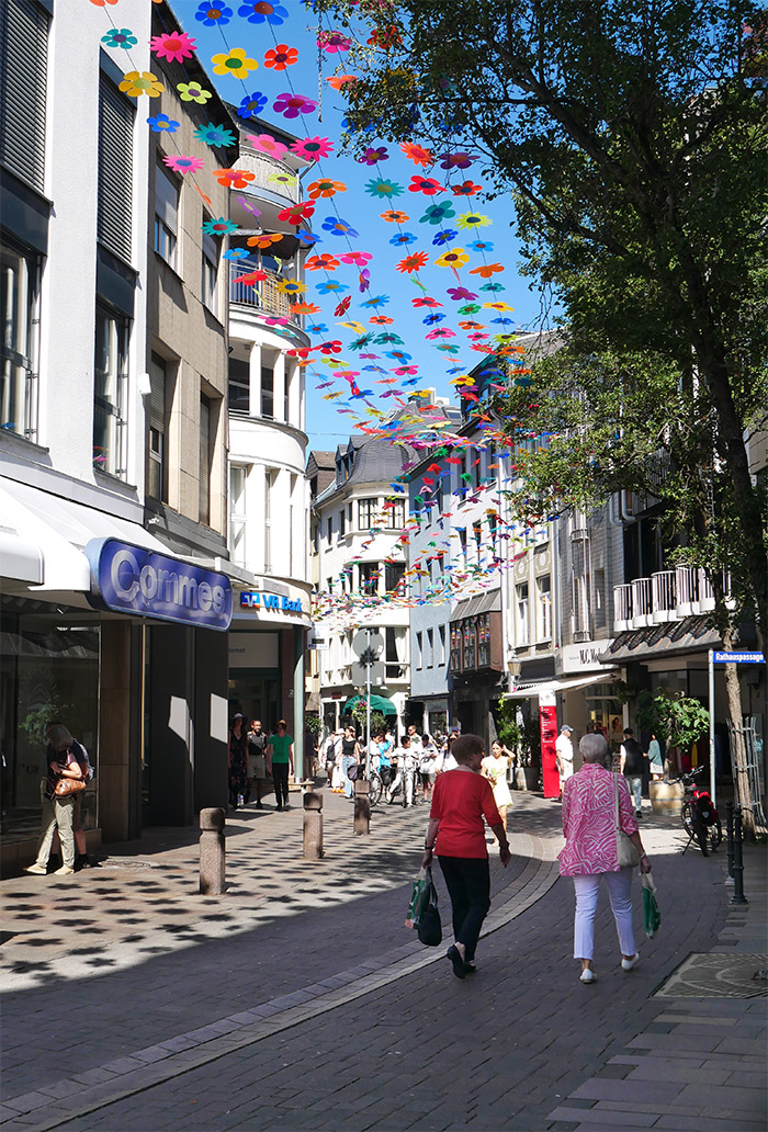 koblenz allemagne rue commerçante