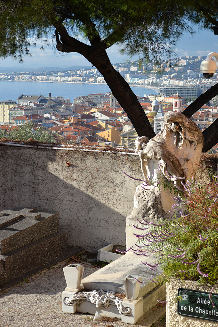 cimetière colline château Nice