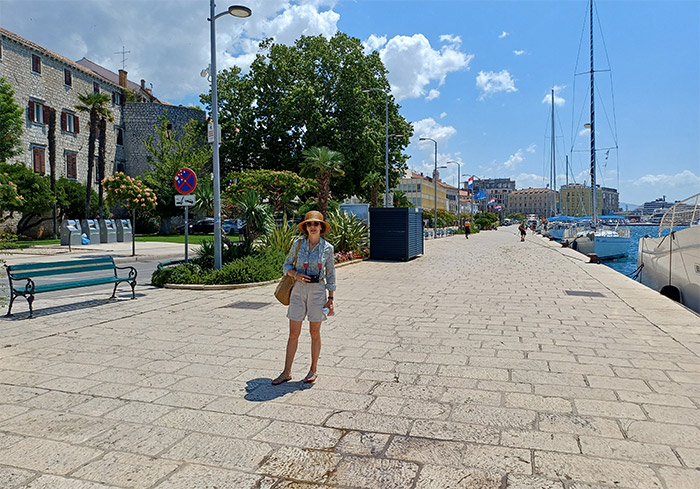 croatie sibenik front de mer
