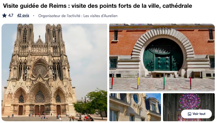 visite guidée Reims