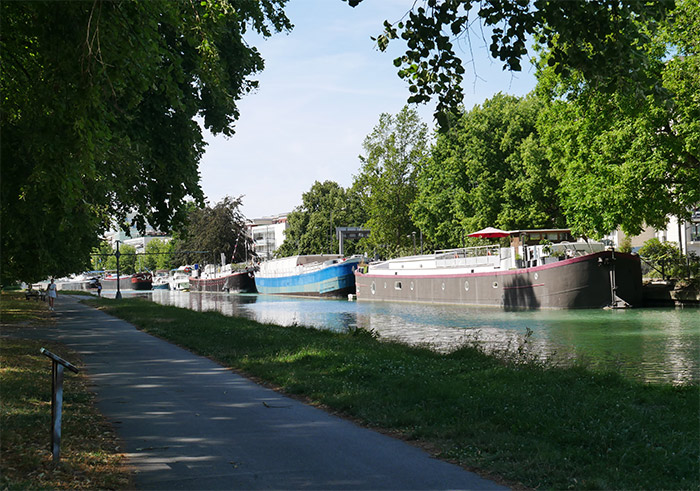 reims péniches canal