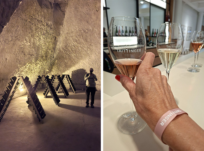 dégustation taittinger reims