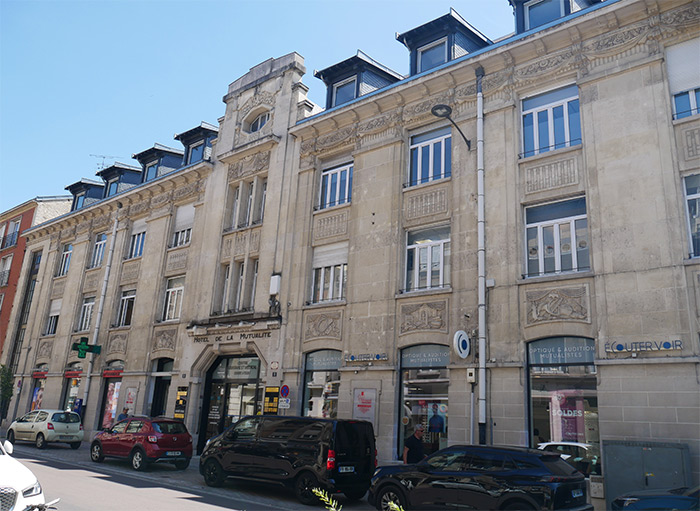 hôtel de la mutualité reims
